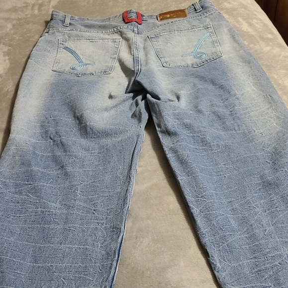 Pair of Nautica loose fit carpenter's pants. Size 42 X 35. (And free other pair) - Picture 4 of 9